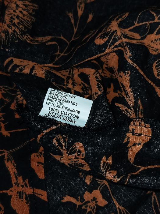 Koszula - tunika damska z kwiatowym wzorem r L