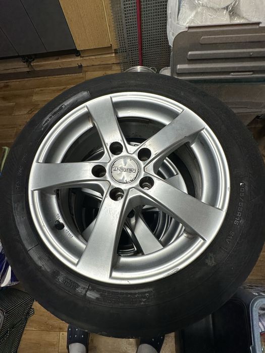 Opony z felgami Dezent 16” 205/55/16