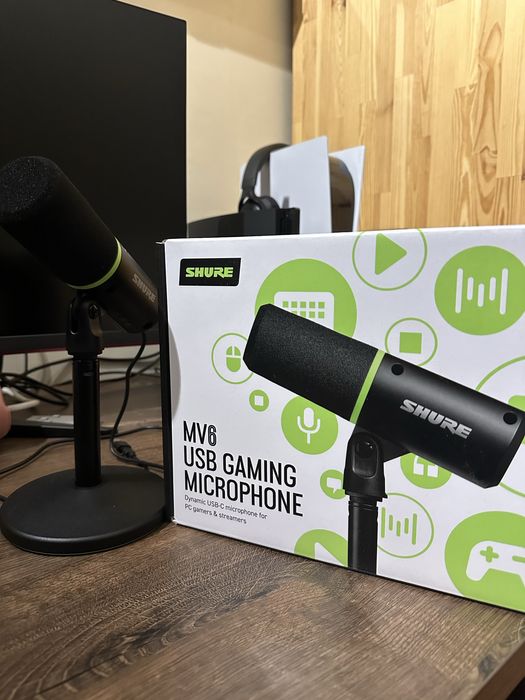 Microfone Gaming Shure MV6