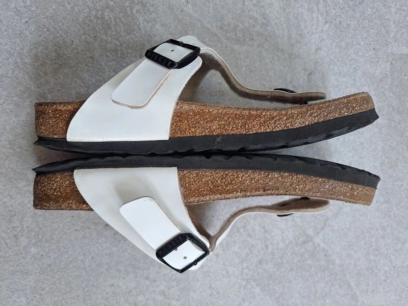 Klapki Birkenstock rozm. 37 skórzane