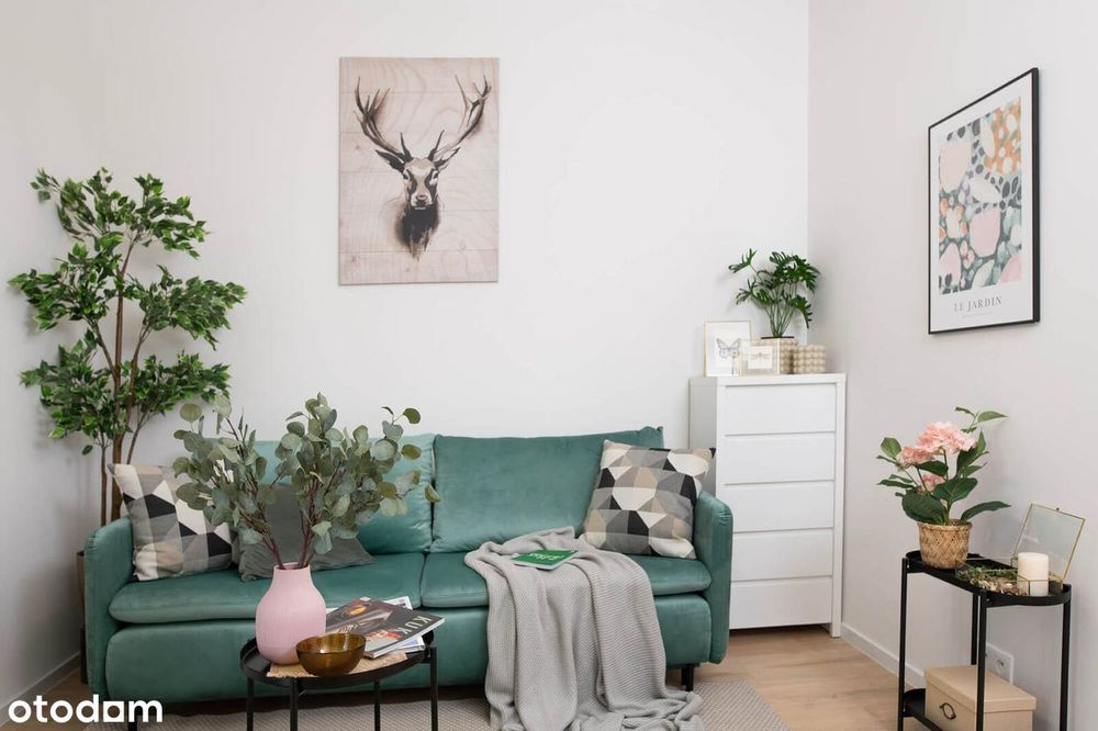 Przytulna kawalerka z OGRÓDKIEM, zwierzęta OK, WIFI w cenie