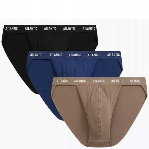 Majtki Slipy Męskie TANGA ATLANTIC rozm.XXL 3-pak.