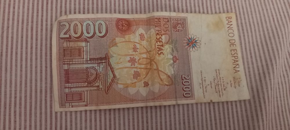Nota 2000 pesetas