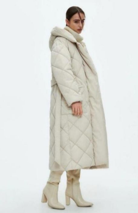 Пальто пуховік від reserved 38 m