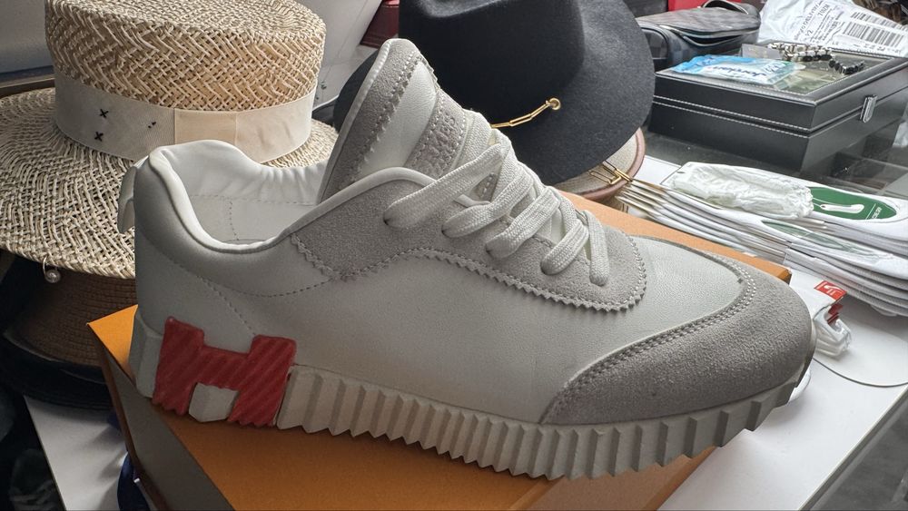 Buty meskie sportowe sneakersy HERMES rozm. 41 NOWE