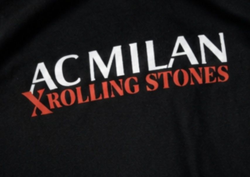 футболка AC Milan x Rolling Stones