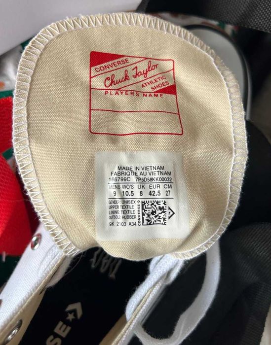 Ténis brancos AllStar novos.