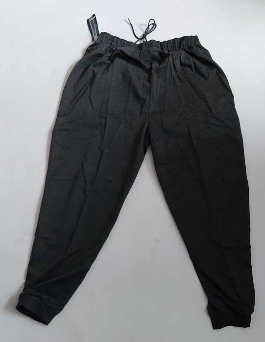 Spodnie męskie dresowe ściągacze sz Dunauone Y-4777 r 6XL pas do 134cm