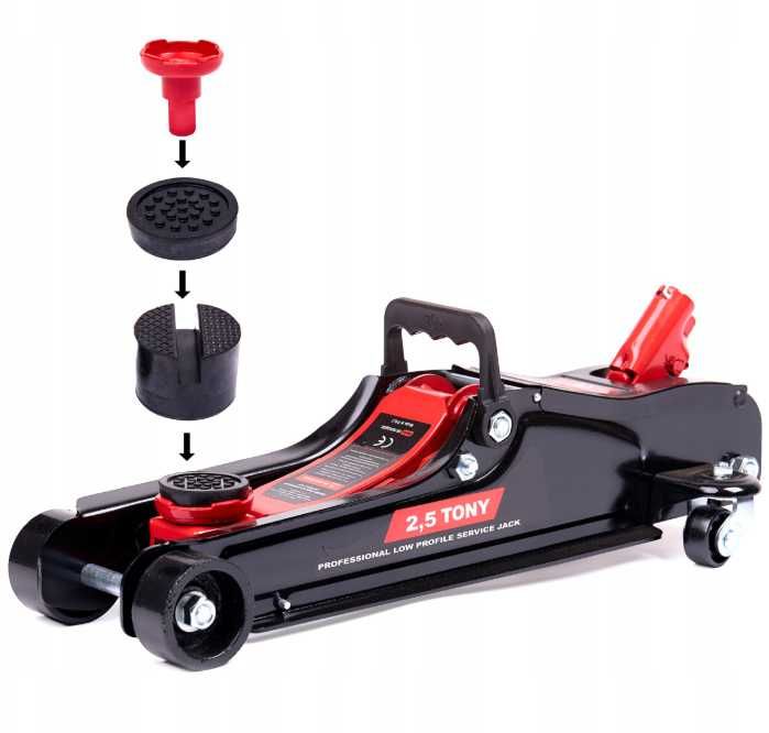 Podnośnik Niskoprofilowy Hydrauliczny Żaba 2,5T Lewarek