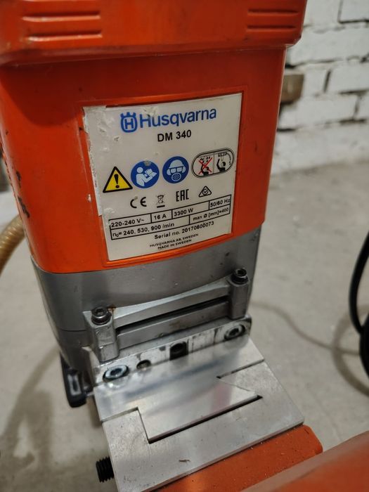 Wiertnica Dm340 Husqvarna plus statyw