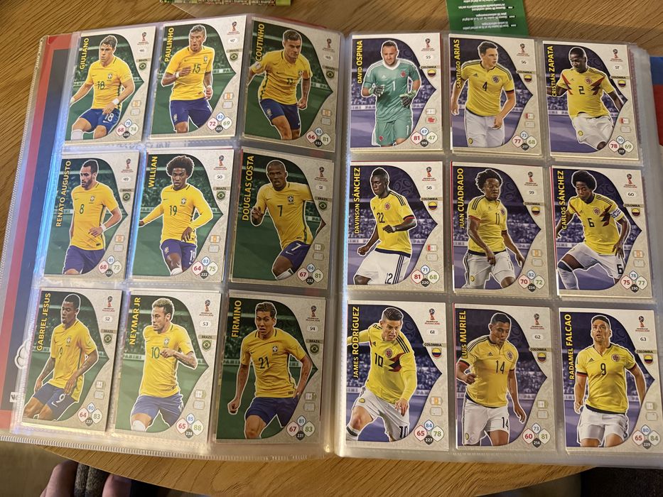 Karty panini world cup russia 2018. Adrenalyn XL