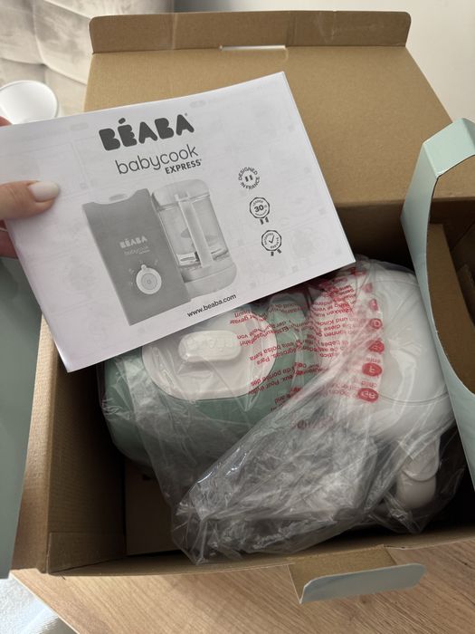 Пароварка-блендер BEABA Babycook Express NEW, нова, в коробці.