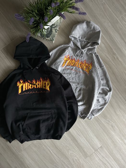 Худі Thrasher Hoodie Oversized Fit Vintage sk8 y2k