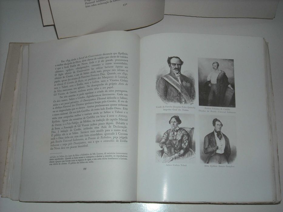Matos Sequeira - História do Teatro Nacional D. Maria II. Volume 1 e 2