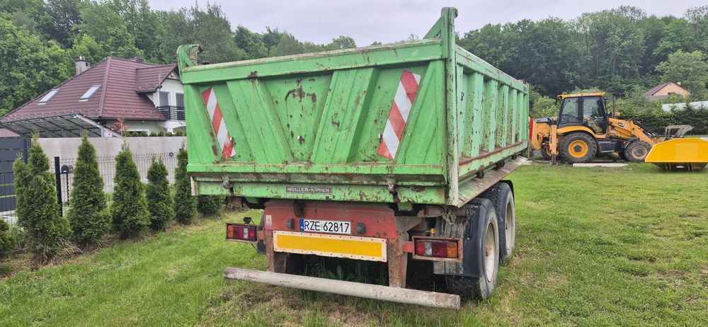 Przyczepa tandem dmc 18 ton mza miller kiper