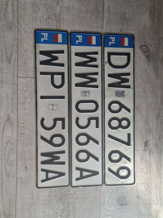 Tablice rejestracyjne