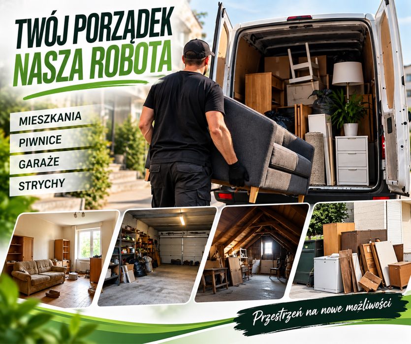 Opróżnianie mieszkań i domów