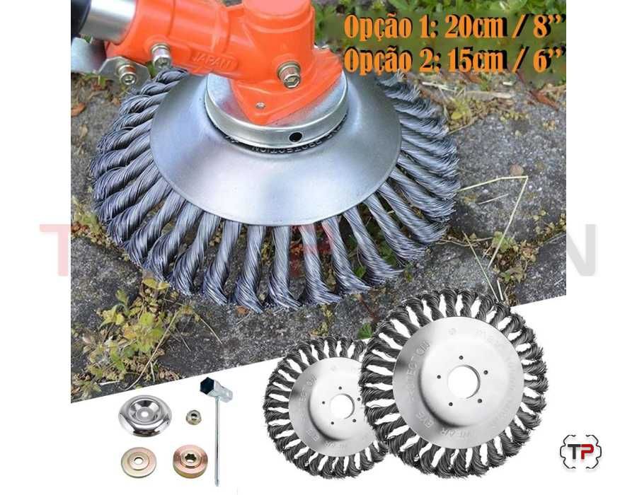 Promoção de Escovas de Aço p/ Roçadora a Gasolina