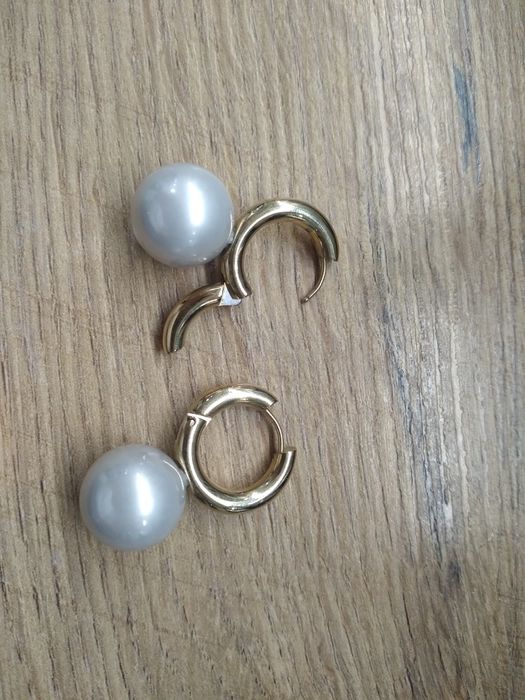 Cudne kolczyki z perła