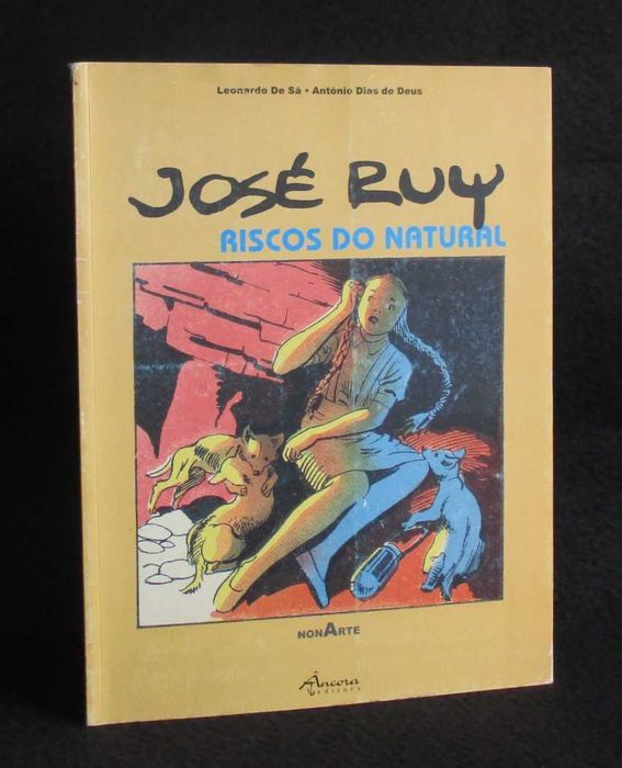 Livro José Ruy Riscos do Natural Leonardo de Sá António Dias de Deus