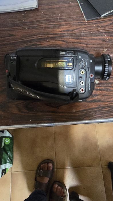 Máquina filmar sony