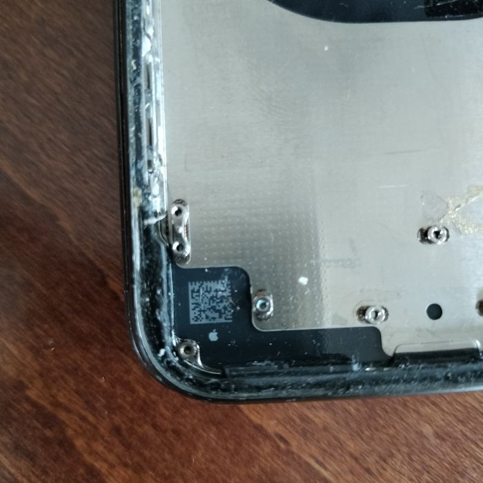 Korpus iPhone x czarny orginalne