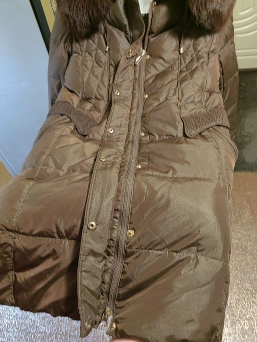 Пуховик  на  зиму