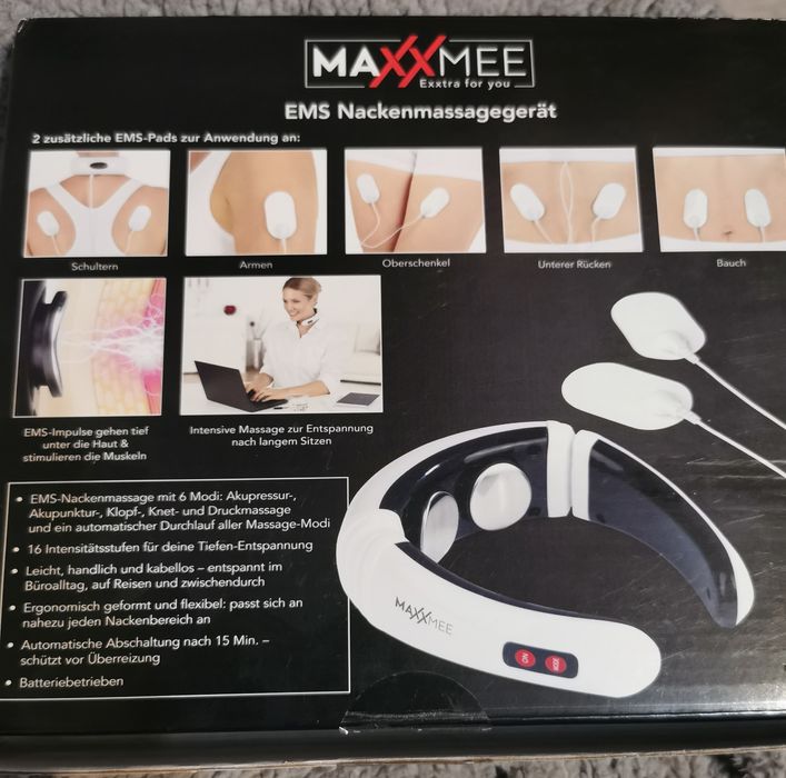 Masażer maxxmee  nowy