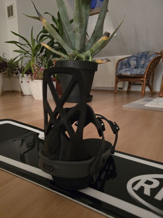 Wiązania snowboardowe męskie RIDE A-4 black rozmiar M Stan idealny