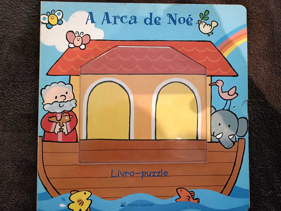 Livro puzzle A Arca de Noé