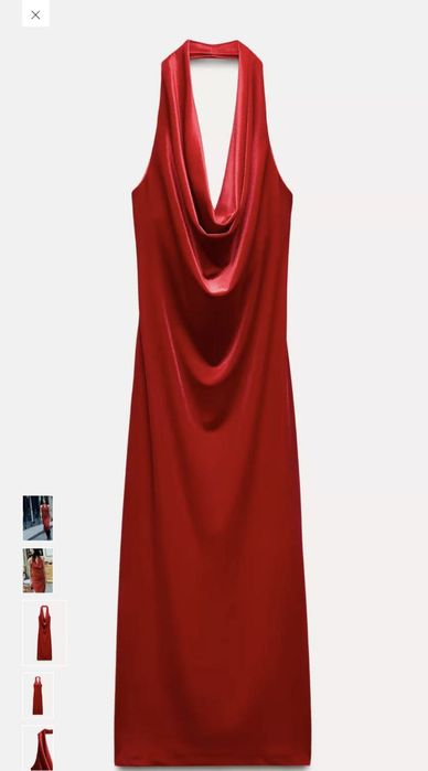 Платье  Zara нарядное,Размер L.