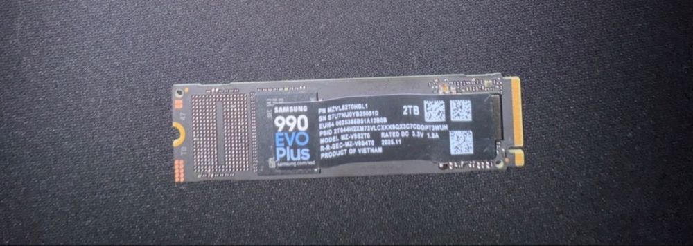 SSD nvme gen 4 Samsung 990 evo plus 2tb