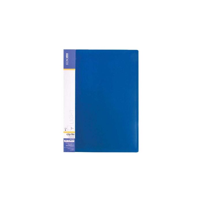 Папка пластикова з притиском Economix А4