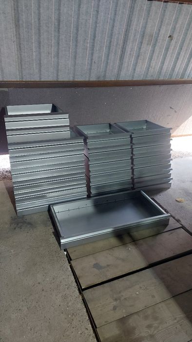 Szuflada stalowa na wymiar szuflady warsztatowe  bhp do warsztatu