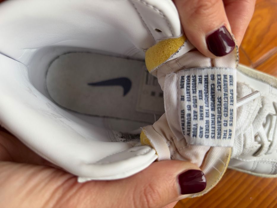 Nike Blazer Mid’77 Mulher Branco e Azul