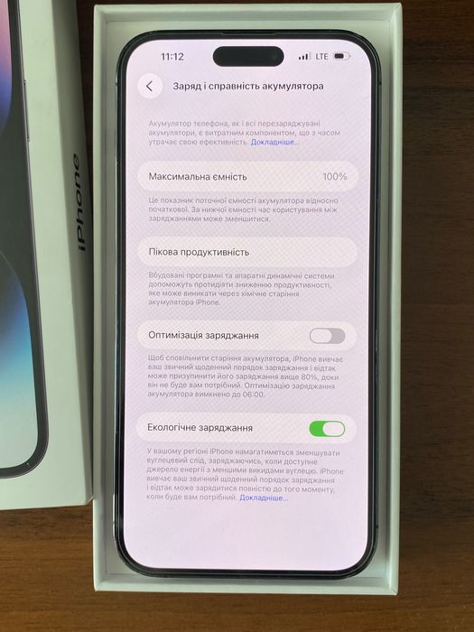 iPhone 14 Pro Max 1 tb 100% акб