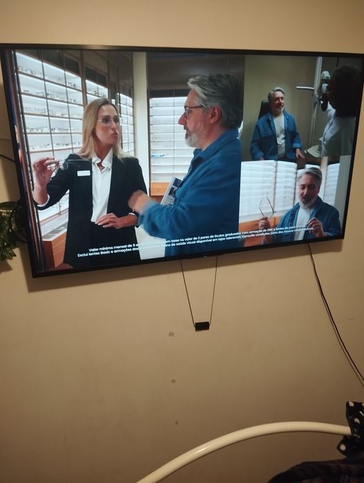 Televisão Sony e coluna lg