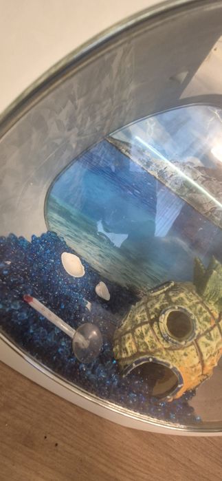 Продам Акваріум SunSun білий 6 л 34x16x32 см YA-02