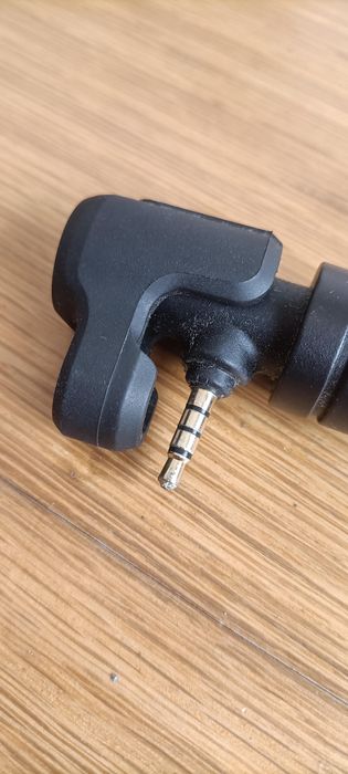 Microfone VideoMic me TRRS telemóvel