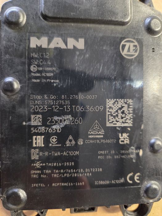Man TG3 Radar Sensor