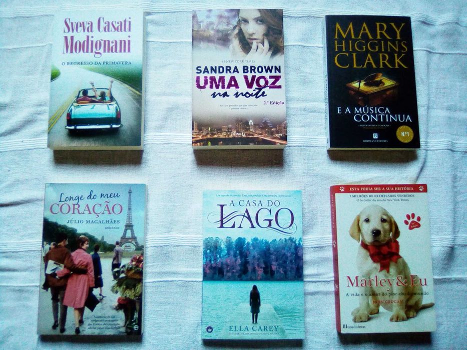 LIVROS - ROMANCE e Romances - Autores Nacionais e Estrangeiros