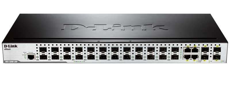 Оптичний комутатор DES-3200-28F D-Link