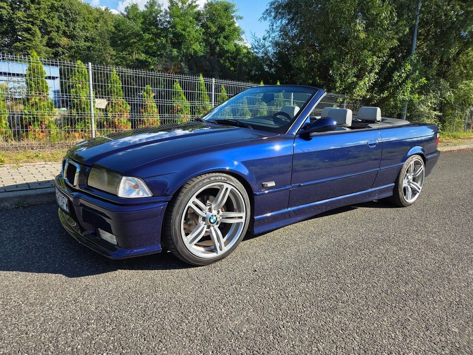 BMW Seria 3 E36 328i cabrio - bardzo ładny egzemplarz
