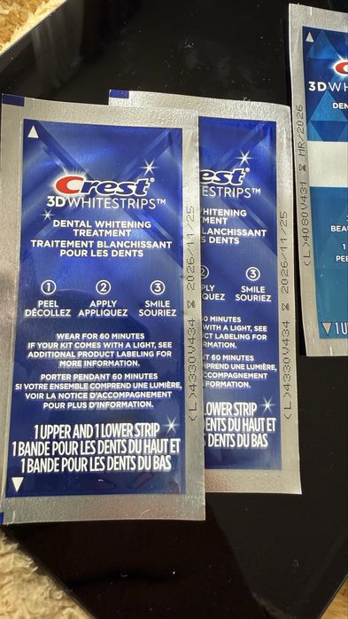 Paski wybielające zęby Crest 28 levels Supreme Bright