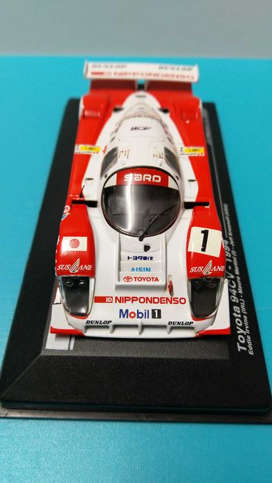 Toyota 94CV #1: 24h Le Mans 1994 (2º lugar) - Miniatura Altaya/IXO escala 1/43