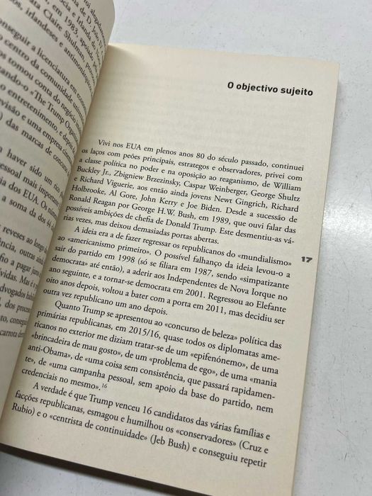 Livro - Trump um Balanço (ctt editorial grátis)