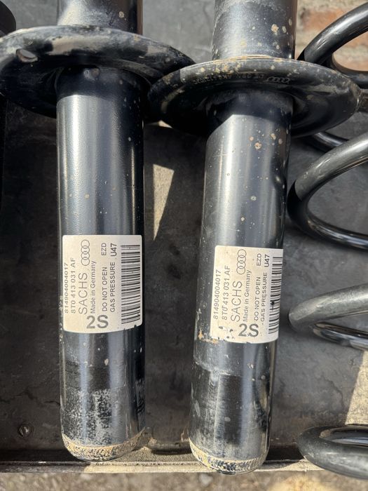 Audi A4 B8 sachs амортизатори пружини спортивна подвіска 1BV Sline