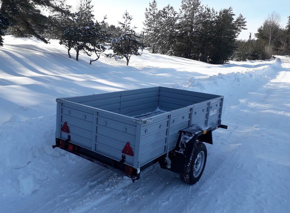 Причіп Одновісний для Легкового Авто Кремінь+ Коріда. Лідер причепів