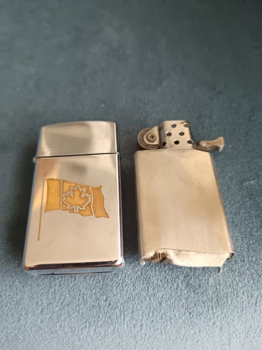 Compro isqueiros - isqueiro Zippo Slim antigo