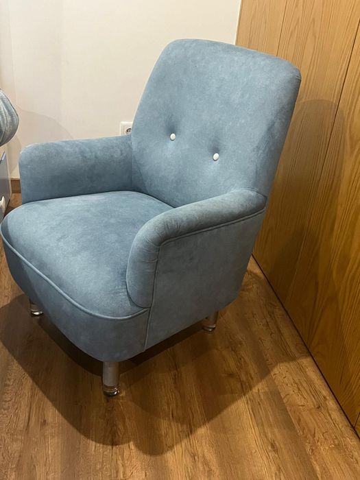 Sofá Cadeirão Azul